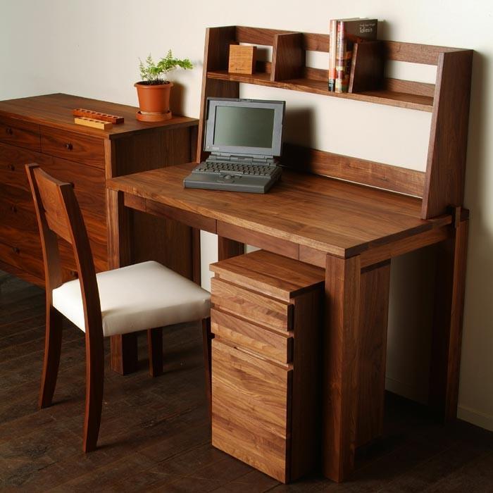 書斎デスク 120×60 パソコンデスク 書斎机 日本製 ワークデスク 木製