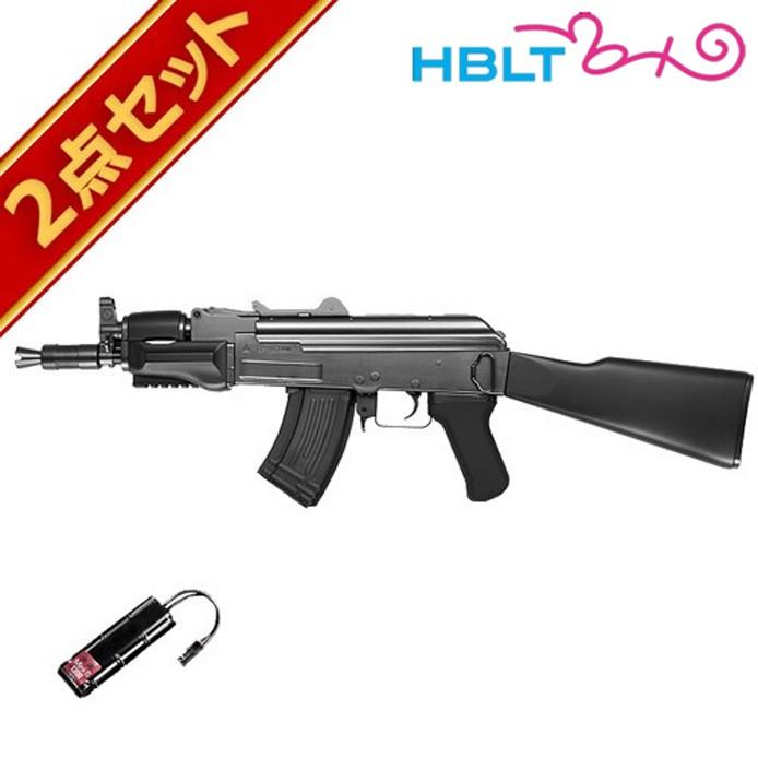 AK-47 エアガン ゼンマイマガジン付き (バッテリー付き) AK-47