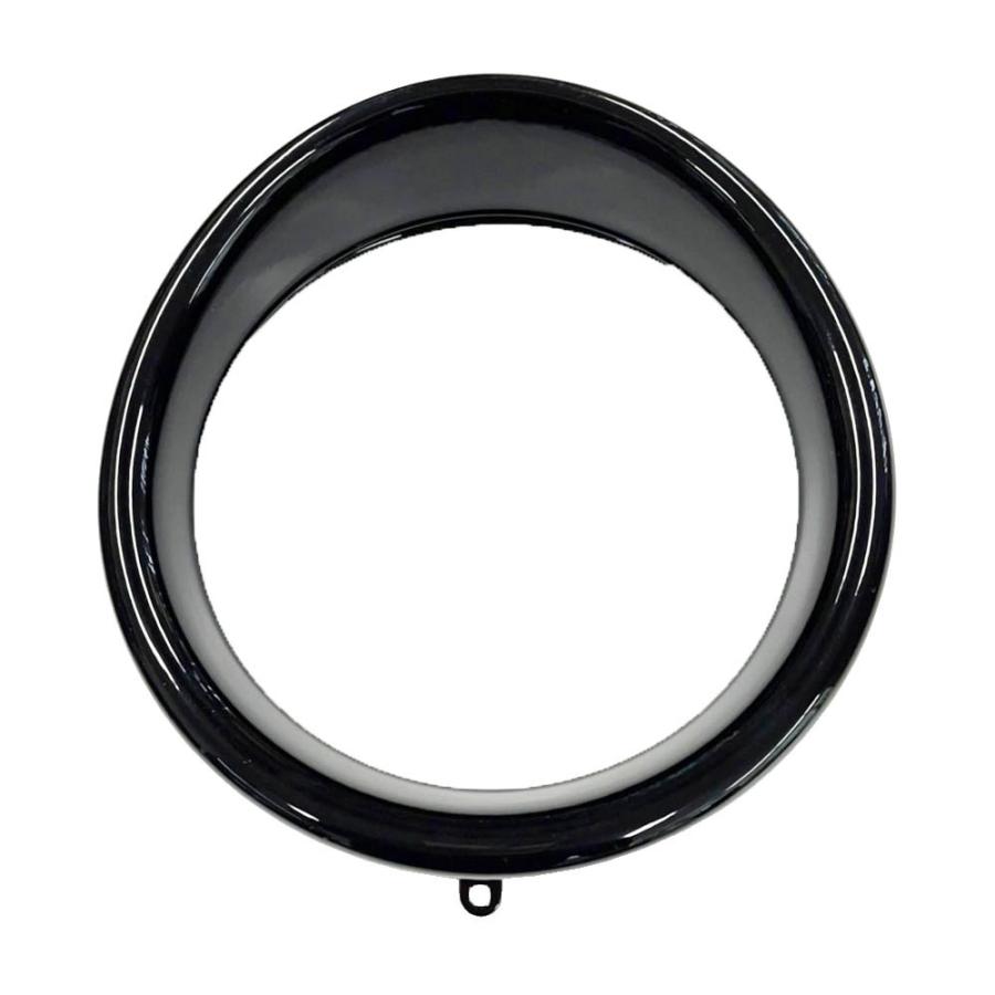 ハーレー ダビッドソン 黒塗装 バイザースタイル・トリムリング KP