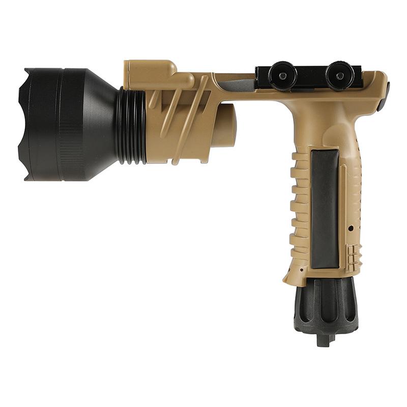 SF M910Bタイプ LEDタクティカルフラッシュライト TAN : ミリタリー