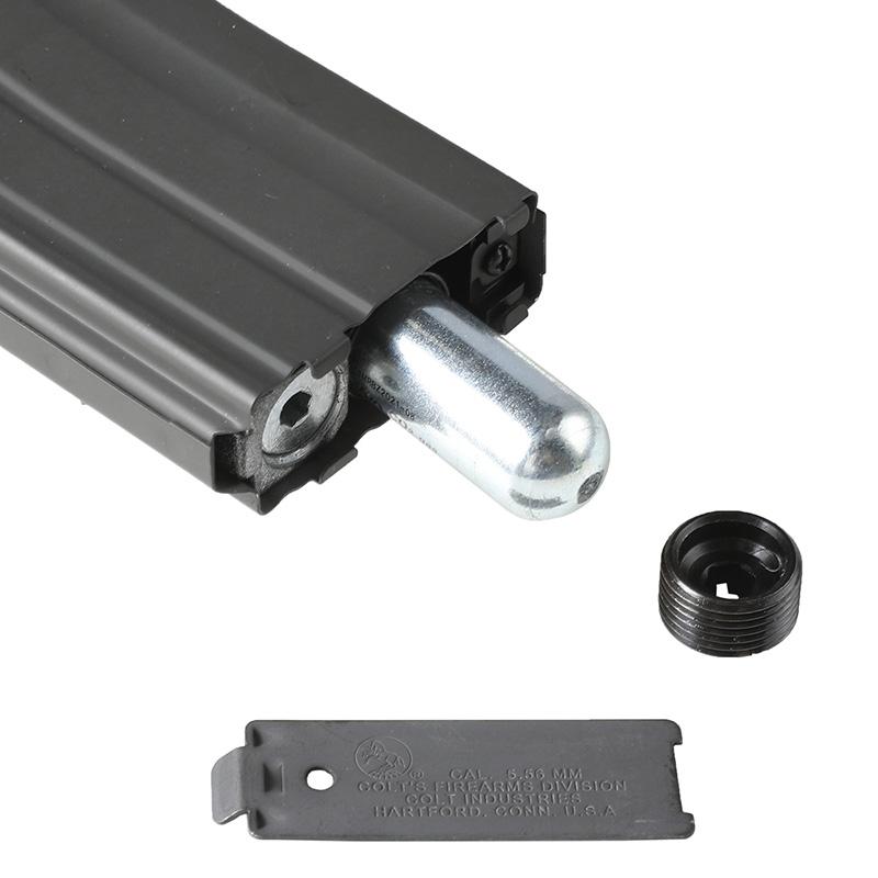 GHK AR/M4用 36連 CO2マガジン NewVer スチールマガジン : ミリタリー