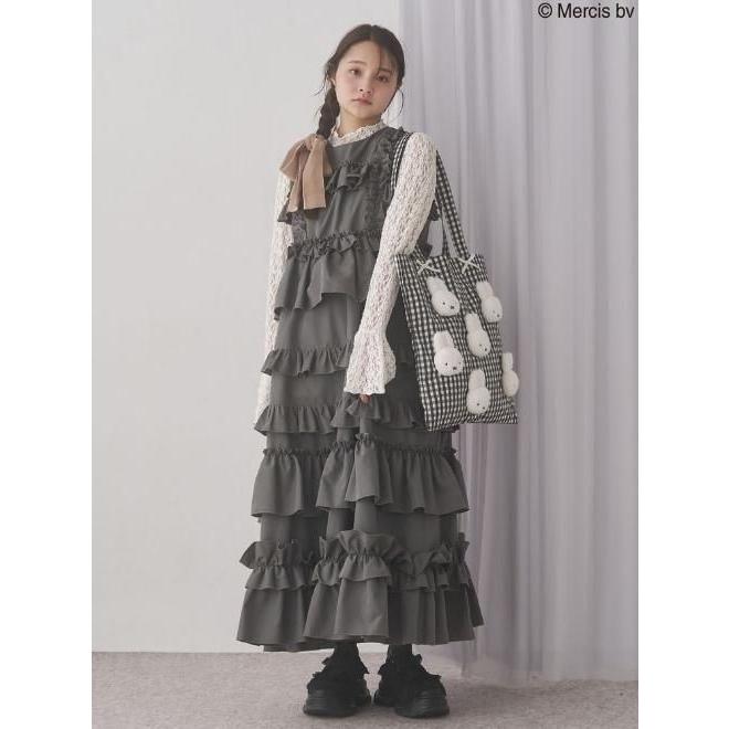 merry jenny（メリージェニー） (10%OFF&300円OFF) ギンガムもこもこ