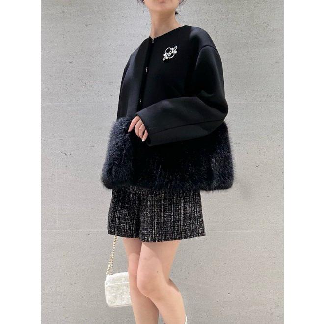 CELFORD（セルフォード） (12%OFF) 裾ファーブルゾン 24秋冬