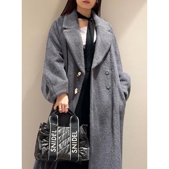 SNIDEL（スナイデル） (12%OFF) フリルキルティングロゴバッグ 24秋冬