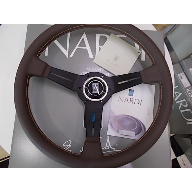 NARDI ナルディ クラシック N521 ブラウンスムーズブラウンステッチ