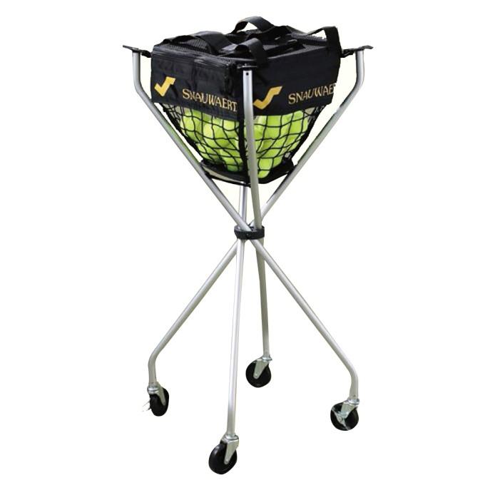 スノワート テニス ボールかご 超軽量折畳式ボールバスケット キャリー