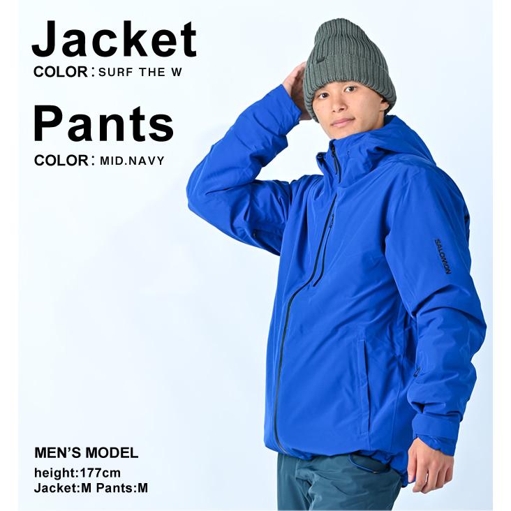 SALOMON（サロモン） スキーウェア 上下セット メンズ HIGHLAND + EDGE