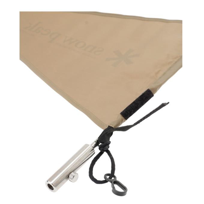 snow peak（スノーピーク） フラッグ Tarp Flag Khaki タープフラッグ