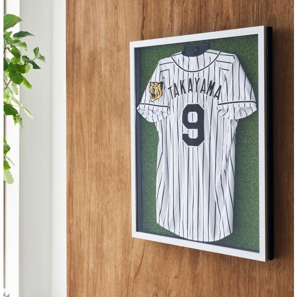 人工芝仕様 ユニフォーム Tシャツ 展示 コレクションケース 額縁