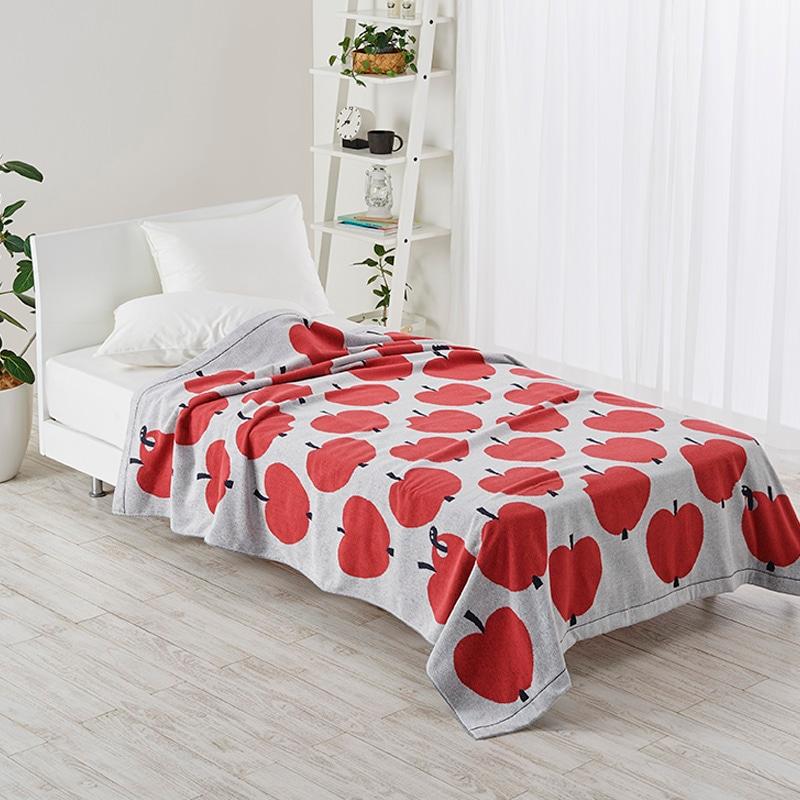 西川（nishikawa） フィンレイソン タオルケット りんご シングル