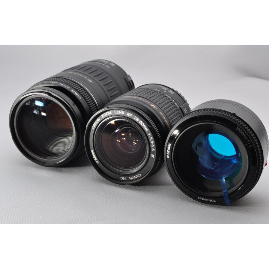 EOS 80D Canon キヤノン 超望遠トリプルレンズセット SDカード(16GB