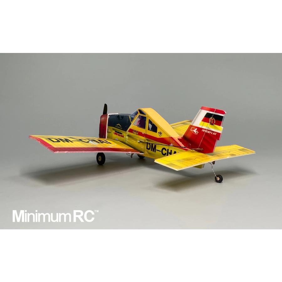 Minimumrc Pzl-106 農業航空機 320mm ラジコン キット 飛行機 サーボ