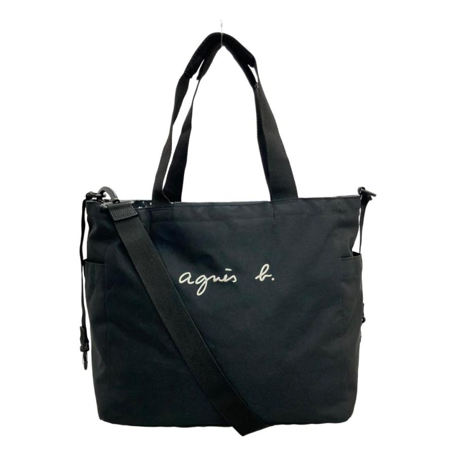 アニエスベー リバーシブルマザーズバッグ トートバッグ ショルダー