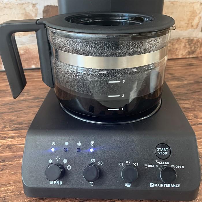 ツインバード（TWINBIRD） 全自動コーヒーメーカー CM-D457B 3杯分