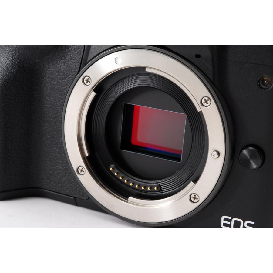 EOS Kiss キヤノン ミラーレス CANON M レンズキット ブラック Wi-Fi