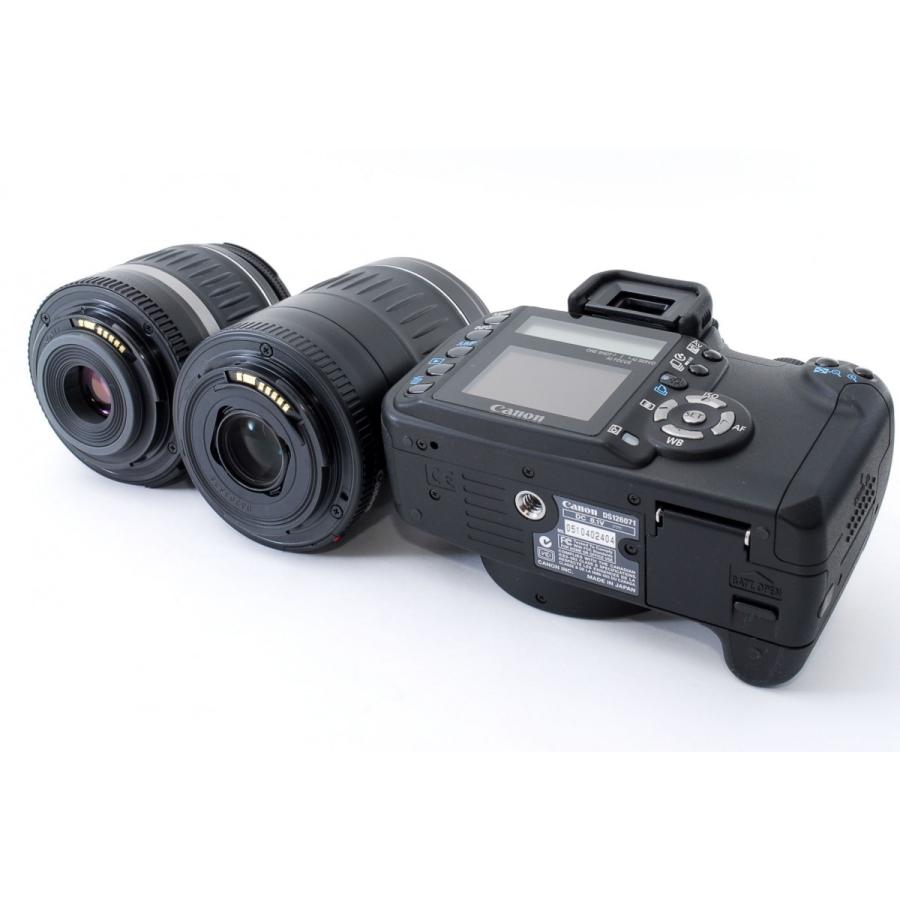 EOS キヤノン デジタル一眼 Canon Kiss Digital N ダブルズーム 中古