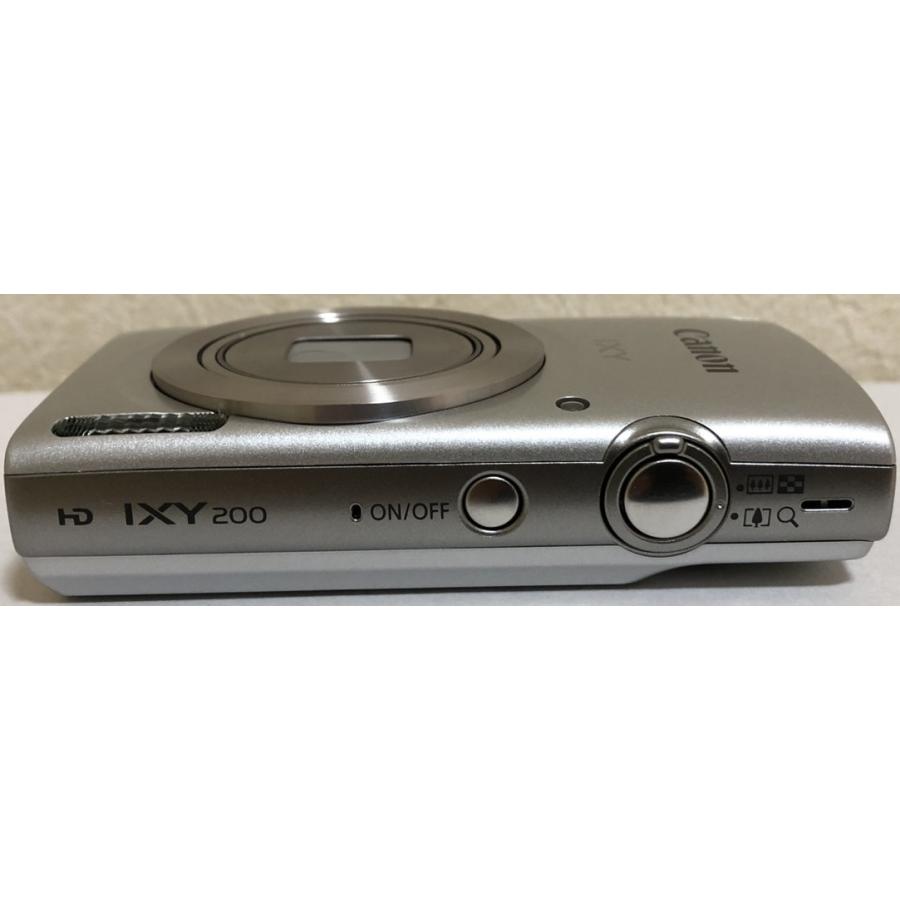 IXY キヤノン コンデジ CANON 200 シルバー 中古 新品SDカード付き