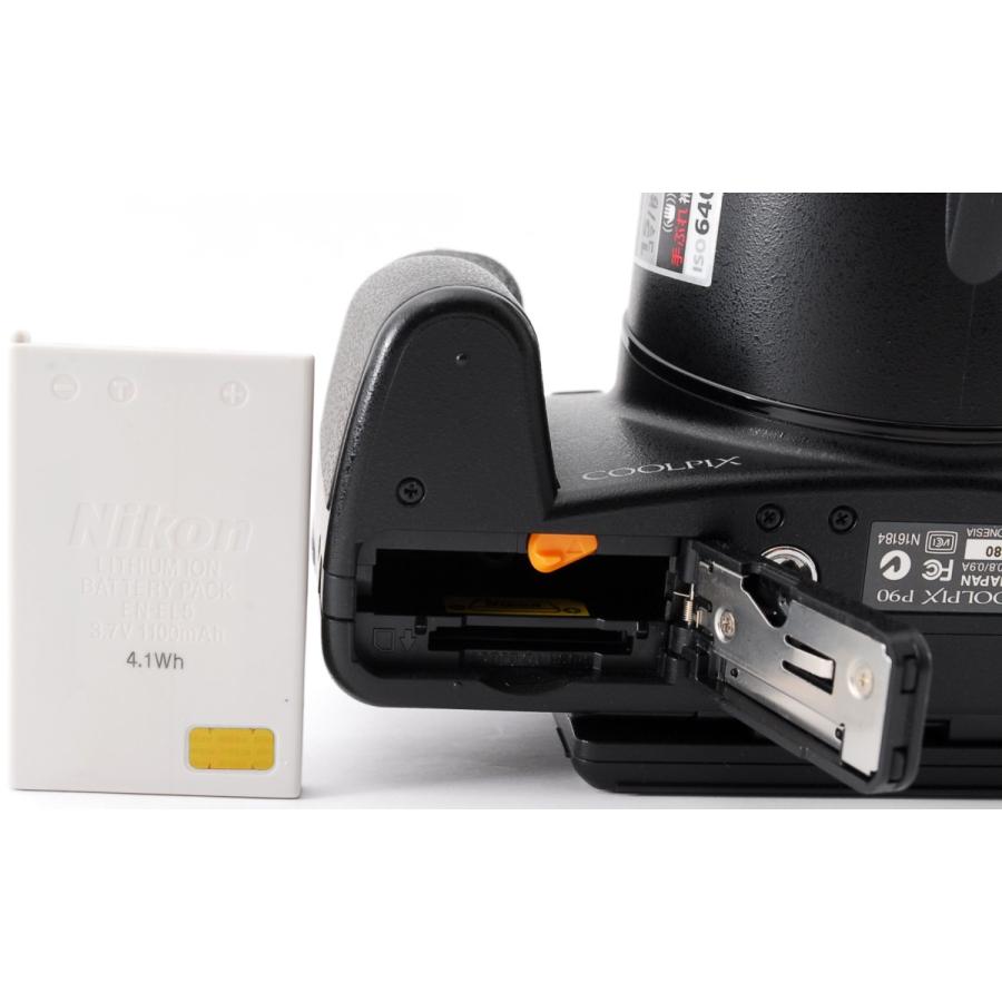 COOLPIX P ニコン コンデジ Nikon P90 中古 新品SDカード ＆カメラ
