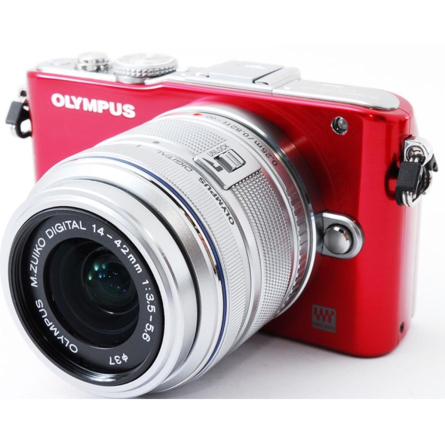 OLYMPUS PEN オリンパス ミラーレス Lite E-PL3 ダブルズームキット