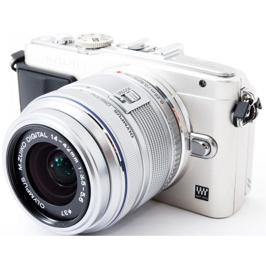 OLYMPUS PEN オリンパス ミラーレス Lite E-PL5 レンズキット シルバー