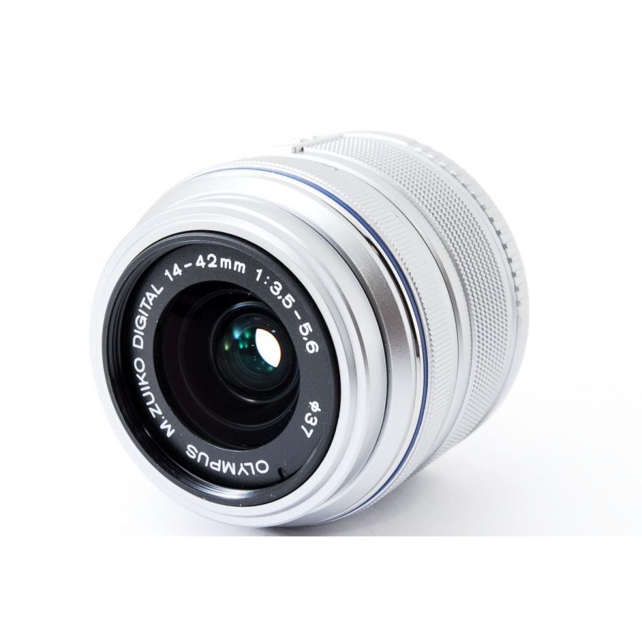 OLYMPUS PEN オリンパス ミラーレス Lite E-PL5 レンズキット シルバー