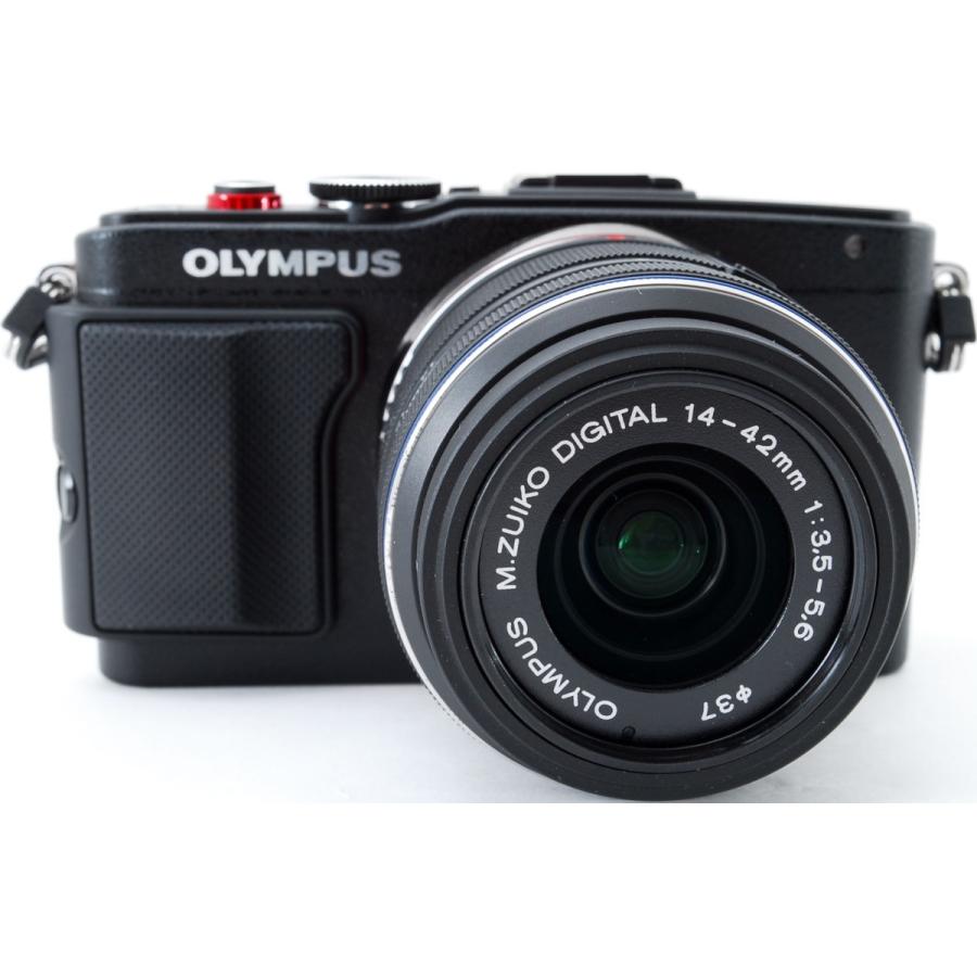 OLYMPUS PEN オリンパス ミラーレス Lite E-PL6 レンズキット ブラック