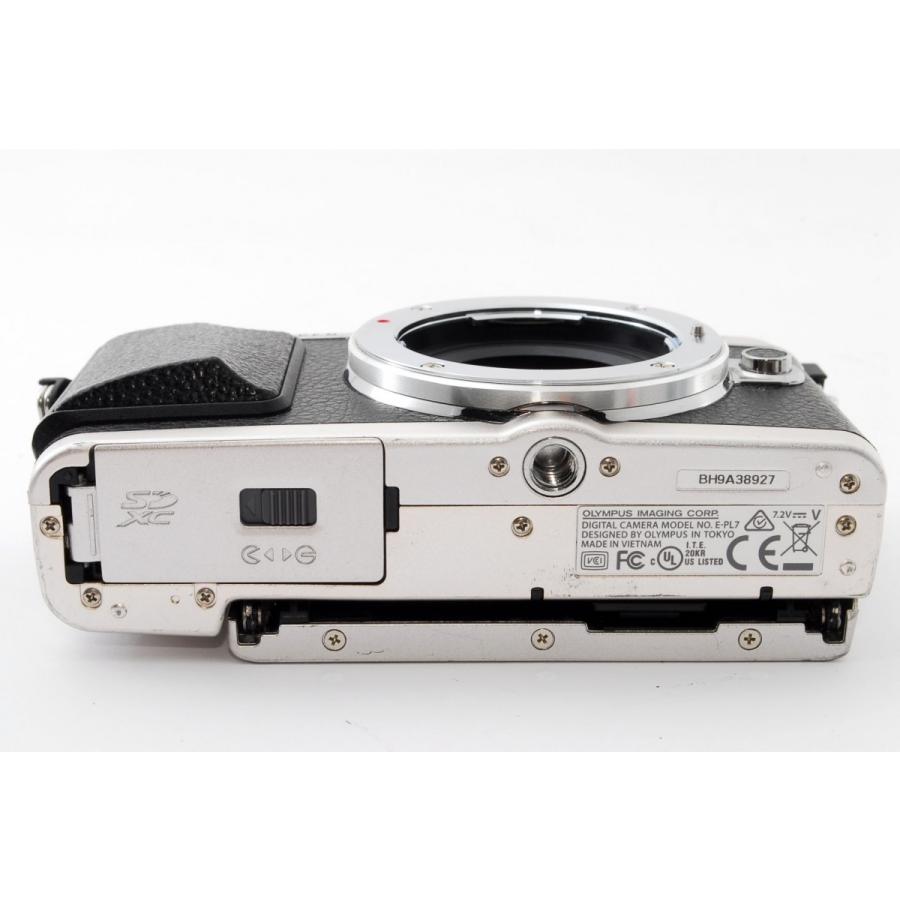 OLYMPUS PEN オリンパス ミラーレス Lite E-PL7 レンズキット シルバー