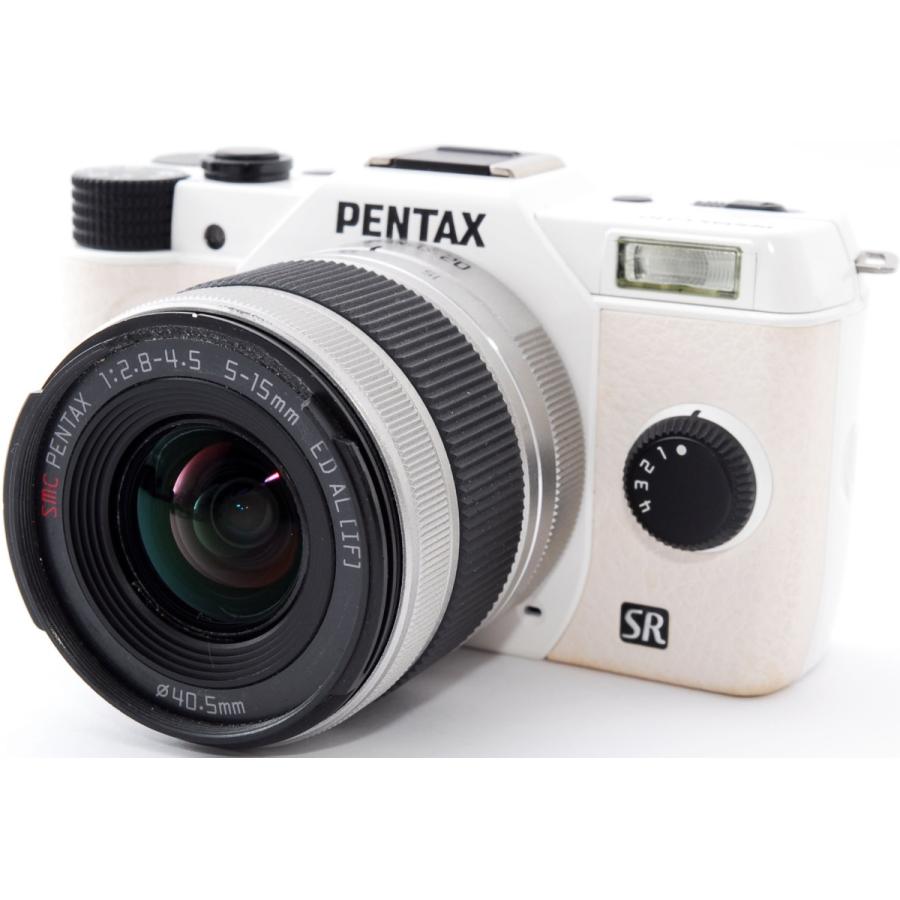 Qシリーズ ペンタックス ミラーレス PENTAX Q10 レンズキット ホワイト