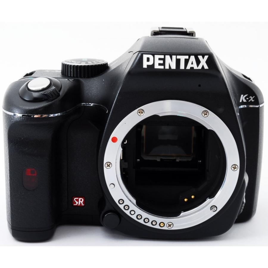 Kシリーズ ペンタックス デジタル一眼 PENTAX K-X ブラック レンズ