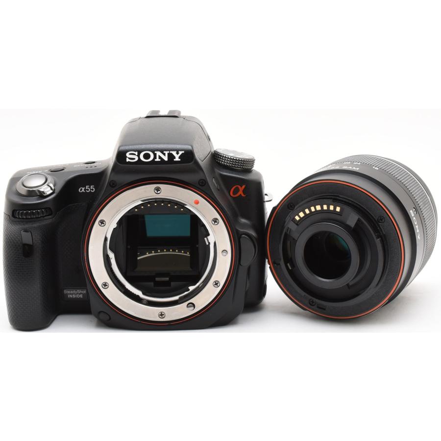 α（ソニー） デジタル一眼 ソニー SONY α55 レンズキット 中古 新品SD
