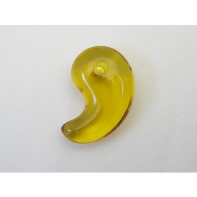 天然石 勾玉 M シトリン 天然石勾玉 バラ売り 勾玉パワーストーン 現代