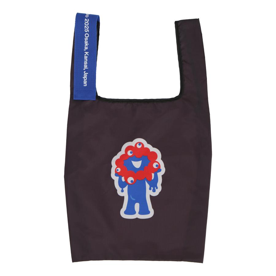 大阪・関西万博 EXPO2025 エコバッグ ミャクミャク 黒 : intermode