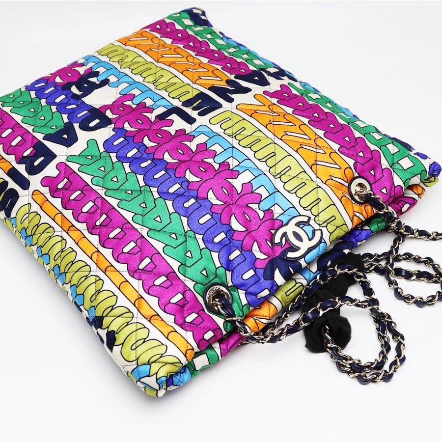 CHANEL（シャネル） 未使用品 キルティング チェーントートバッグ ロゴ