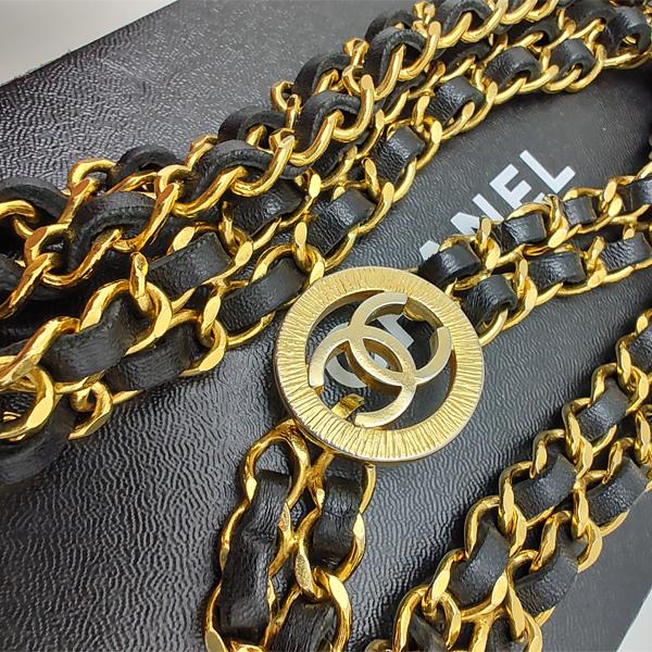 CHANEL（シャネル） 中古品 チェーンベルト ココマーク レザー