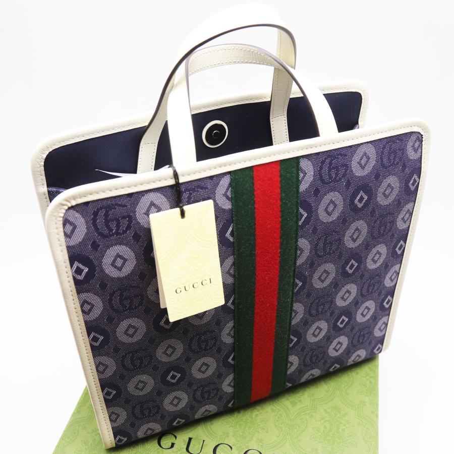 GUCCI（グッチ） 新品 チルドレンズ ハンドバッグ GGキャンバス
