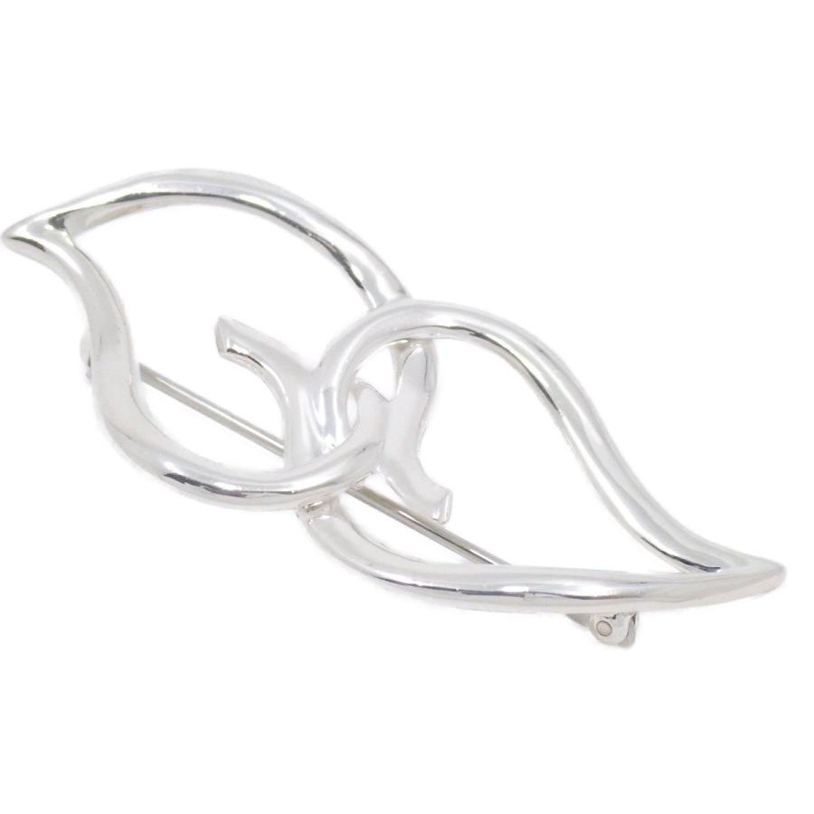 TIFFANY&Co.（ティファニー） ダブル リーフ ブローチ シルバー925【い