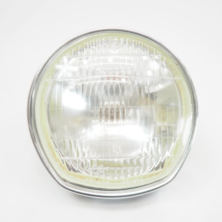 未使用 スズキ 純正 ヘッドライト ヘッドランプ 馬蹄型 GT380 T500 12V