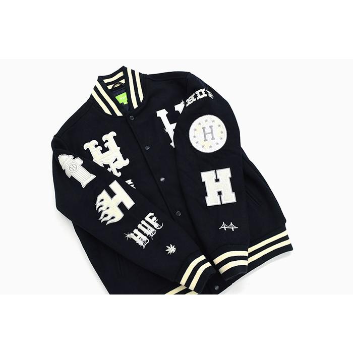 HUF（ハフ） ジャケット メンズ 20 イヤー クラシック H バーシティー
