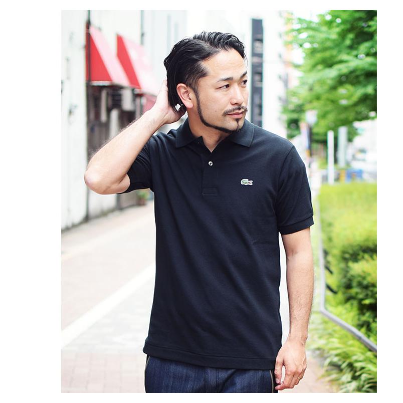 希少 Supreme ×LACOSTE ポロシャツ サイズM 黒 希少 Supreme ×LACOSTE