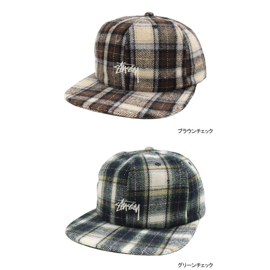 STUSSY（ステューシー） キャップ 帽子 STUSSY Flannel Plaid Stock