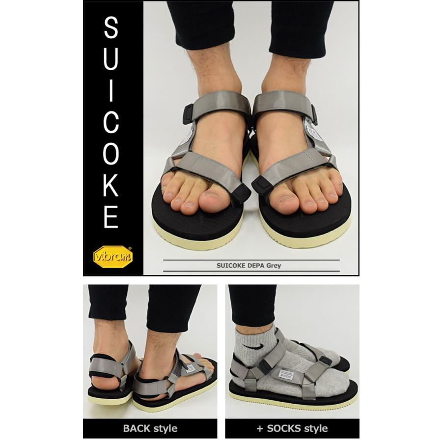 suicoke（スイコック） サンダル メンズ 男性用 DEPA Grey(suicoke