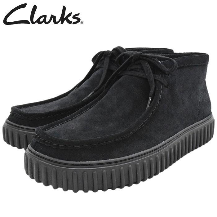 Clarks（クラークス） ブーツ メンズ 男性用 トーヒル ハイ Black