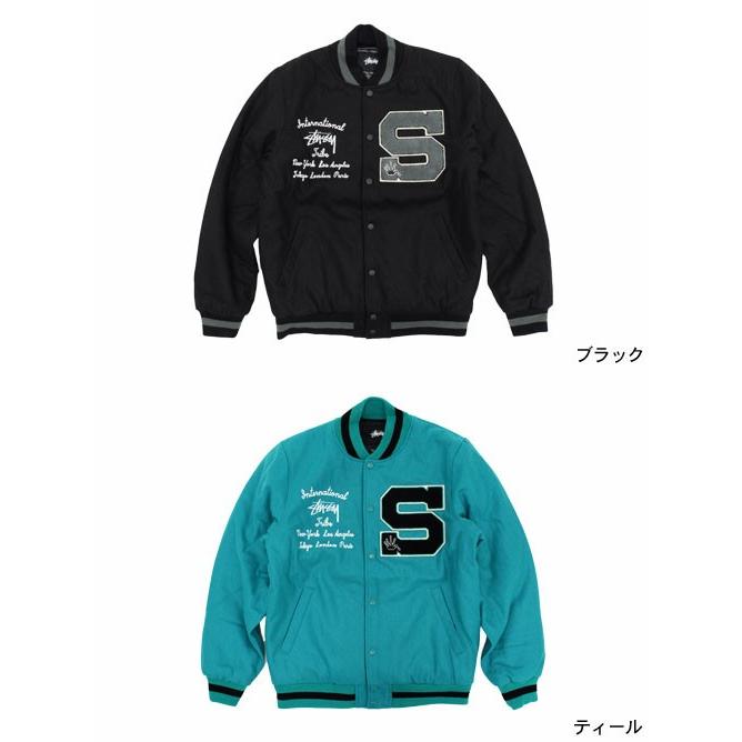 STUSSY（ステューシー） ジャケット メンズ Big S Letterman(stussy