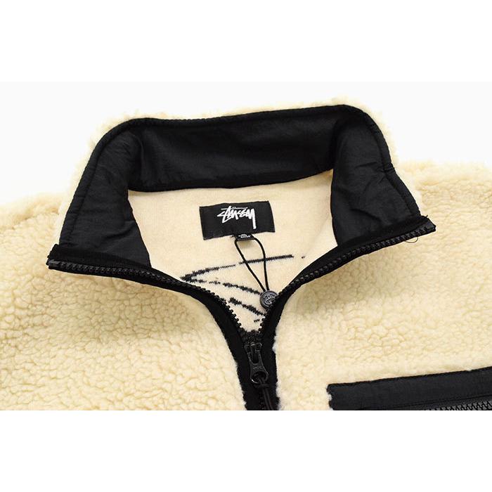 STUSSY（ステューシー） ジャケット メンズ Venus Jacquard Sherpa