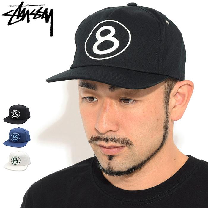 STUSSY（ステューシー） キャップ 帽子 STUSSY Number 8 Snapback Cap