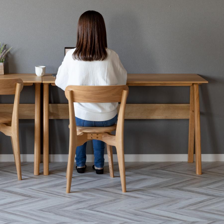 シギヤマ家具工業 ダイニングチェア 2脚セット 回転 北欧 木製 チェア