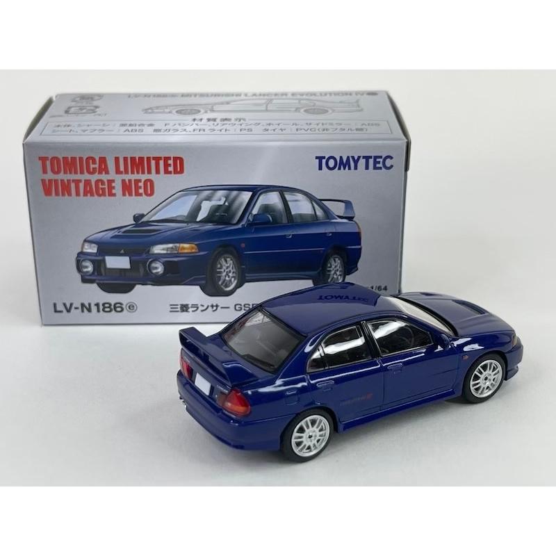 トミーテック LV-N186e 三菱 ランサー GSRエボリューションIV (紺