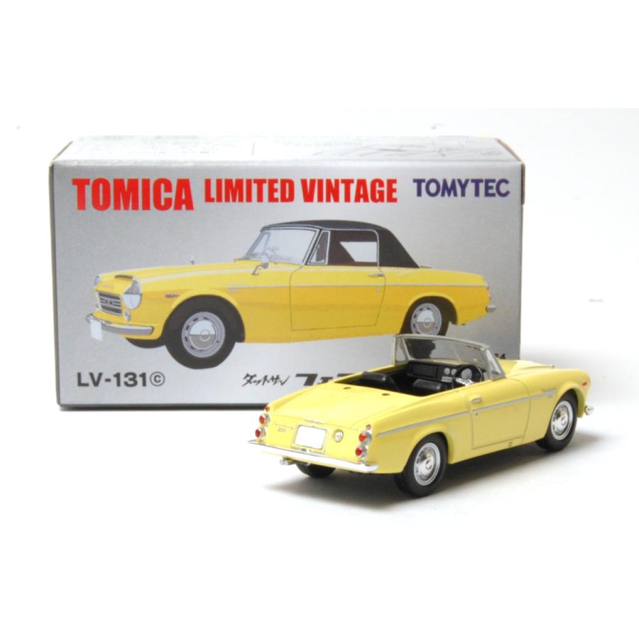トミーテック LV-131c ダットサン フェアレディ 2000 (黄) トミカ