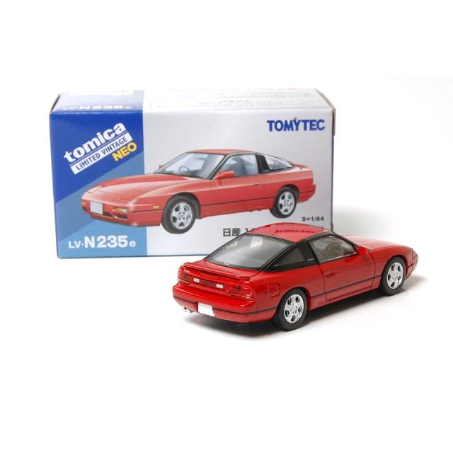 トミーテック LV-N235e 日産 180SX タイプX（赤）95年式 トミカ