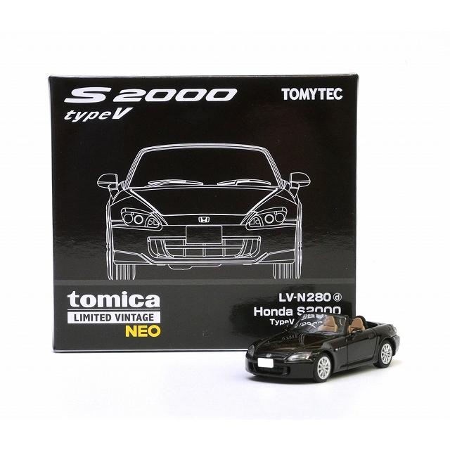 トミーテック LV-N280d ホンダ S2000 TypeV 2006年式 (暗赤) トミカ